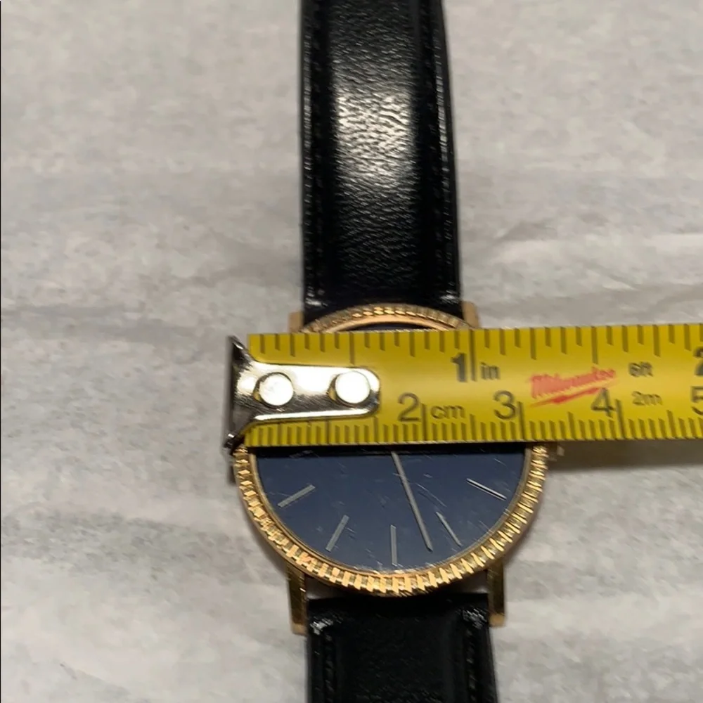 Seiko vintage gold plated st. Steel date watch